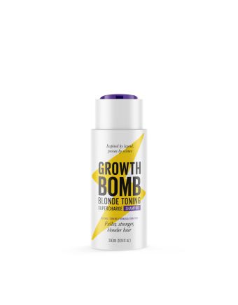 Growth Bomb Blonde Toning Supercharge Shampoo 300ml