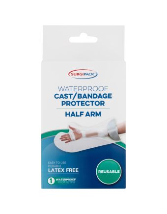 SurgiPack Cast Protector Half Arm 1 Pack