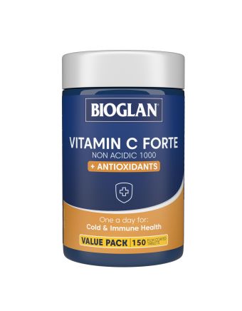 Bioglan Vitamin C Forte Non Acidic 1000 150 Tablets