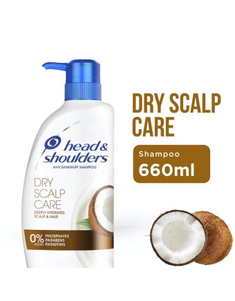 Head & Shoulders Dry Scalp Care Coconut Oil Shampoo 660ml