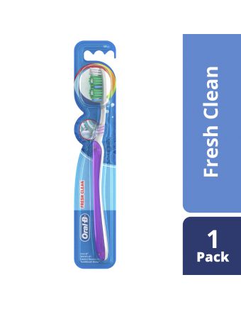 Oral B All Rounder Fresh Clean Soft Toothbrush 1 Pack