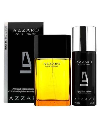 Azzaro Pour Homme Eau de Toilette 100ml & Deodorant 2 Piece Gift Set