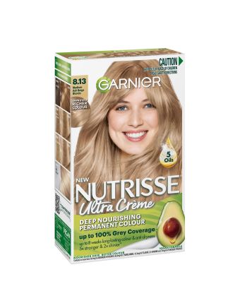 Garnier Nutrisse 8.13 Medium Ash Blonde