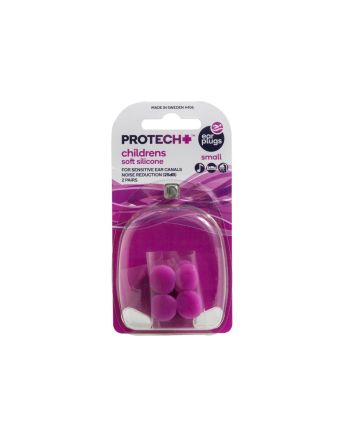 Protech Noise Control Soft Silicone Childrens Earplugs 2 Pairs