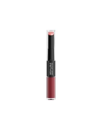 L'Oreal Infallible 2 Step Lip 502 Red To Stay