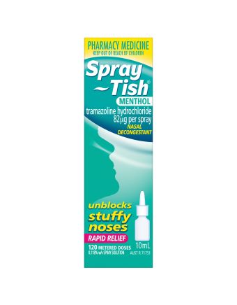 Spray-Tish Menthol Metered Dose Nasal Mist 10ml