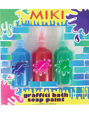 Miki Graffiti Bath Soap Paint