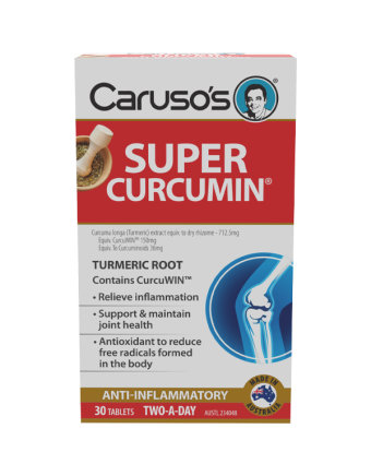 Caruso's Natural Health Super Curcumin 30 Tablets