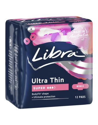 Libra Ultra Thins Wing Super 12