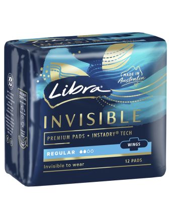 Libra Invisible Wing Regular 12