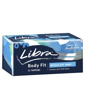 Libra Body Fit Regular Tampons 32 Pack