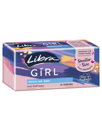 Libra Girl Tampon Regular 16