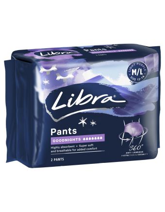 Libra Pant Goodnight M/L 2 pack