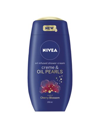 Nivea Shower Creme & Oil Pearls Cherry Blossom 250mL