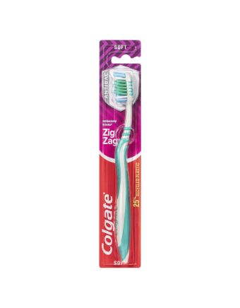 Colgate ZigZag Deep Interdental Clean Toothbrush Soft Adult