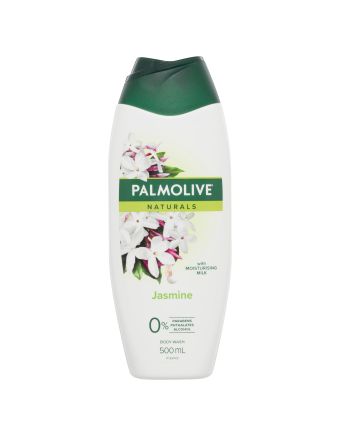 Palmolive Naturals Jasmine Body Wash with Moisturising Milk 0% Parabens Recyclable 500mL