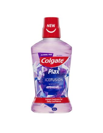 Colgate Plax Mouthwash Ice Fusion Wintermint 500mL