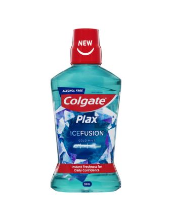 Colgate Plax Mouthwash Ice Fusion Cold Mint 500mL