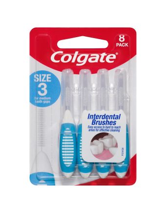 Colgate Interdental Size 3 8 Pack Single