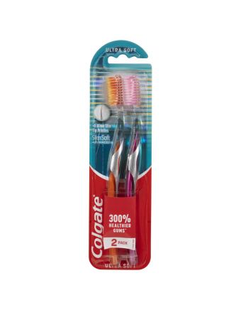 Colgate Toothbrush Advanced Slim Soft 2Pk
