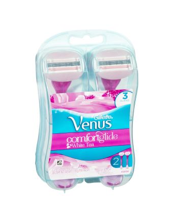 Gillette Venus Comfortglide White Tea Disposable Razor 2 Pack