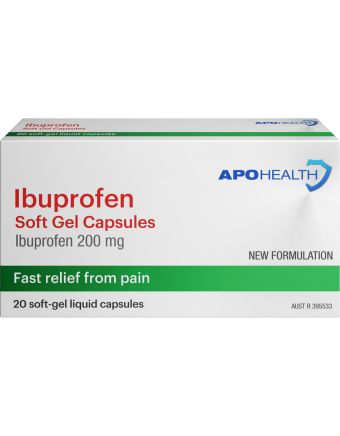 ApoHealth Ibuprofen 20 Gel Capsules