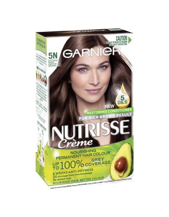 Garnier Nutrisse Hair Colour 5N Nude Medium Brown