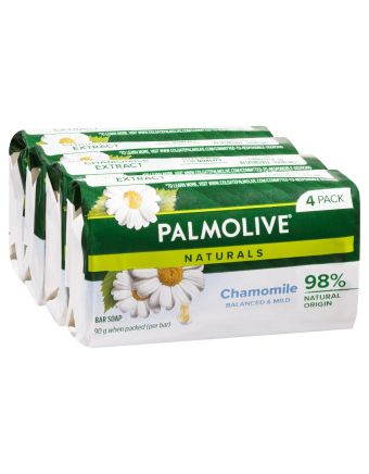 Palmolive Naturals Soap with Chamomile 90g - 4 Pack