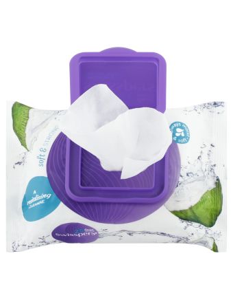 Swisspers Micellar and Coconut Water Facial Wipes 25 Pack