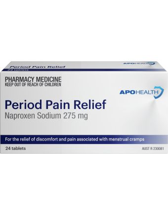 ApoHealth Period Pain Relief 24 Tablets