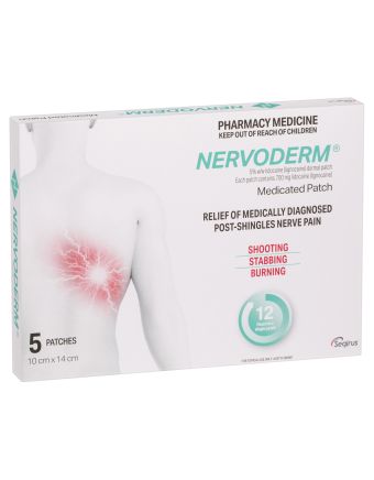 Nervoderm Medicated Patch 5 Pack
