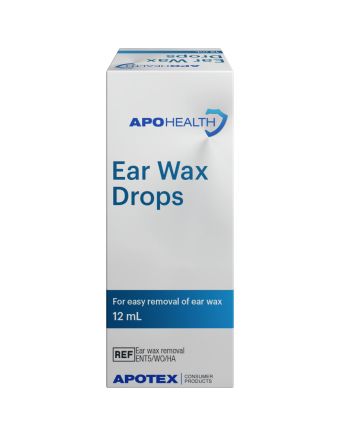 Apohealth Ear Wax Drops 25Mg/mL Bottle 12mL