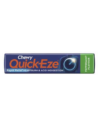 Quick-Eze Chewy Peppermint Stick Pack 8 Tablets 