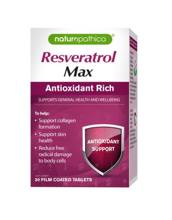 Naturopathica Resveratrol Max Anti-Ageing 30 Tablets