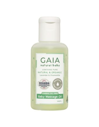 Gaia Natural Baby Massage Oil 125mL