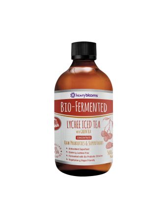 Henry Blooms Bio-Fermented Lychee Iced Tea With Green Tea 500mL