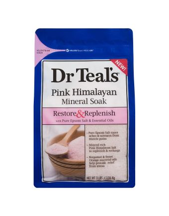 Dr Teal's Epsom Salt Pink Himalayan Mineral Soak 1.36kg