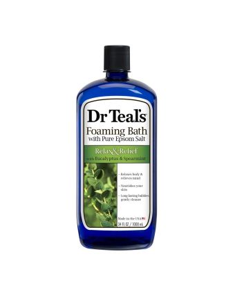 Dr Teal's Epsom Salt & Foaming Bath Eucalyptus 1l
