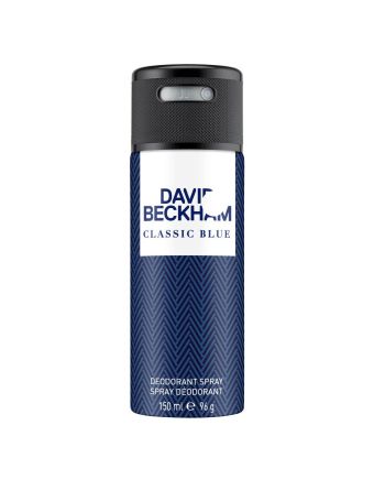 David Beckham Classic Blue Deodorant Body Spray 150mL
