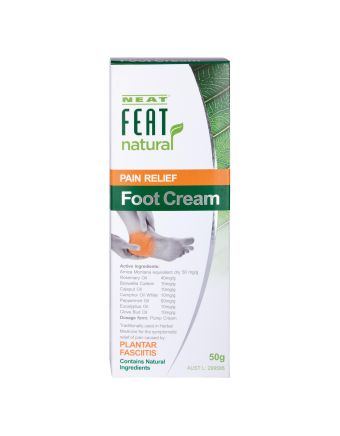 Neat Feat Natural Pain Relief Foot Cream 50G
