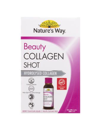 Nature's Way Beauty Collagen Shot 50mL 10 Pack