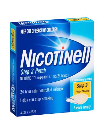 Nicotinell Patches 7mg Step 3 7 Pack