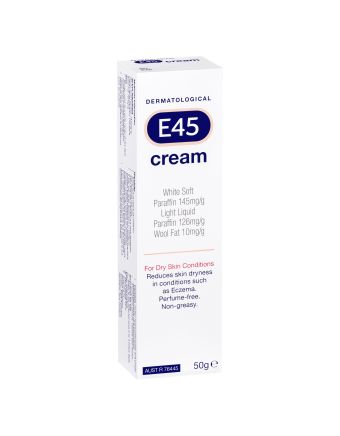 E45 Moisturising Cream for Dry Skin & Eczema 50g