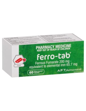 Ferro Tabs 200Mg 60 Tablets
