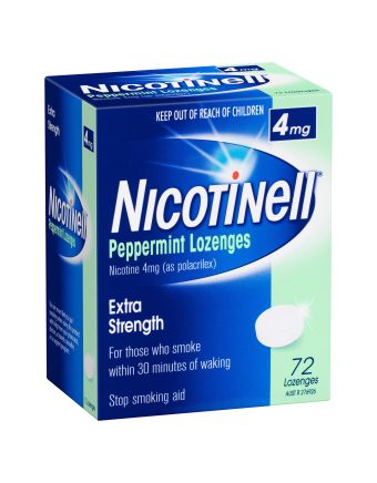 Nicotinell Lozenge Mint 4mg 72 Pack