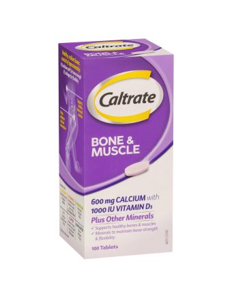 Caltrate Bone & Muscle 100 Tablets 