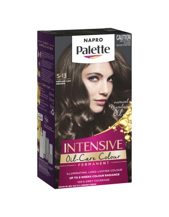 Napro Palette Permanent Hair Colour 5-13 Medium Ash Brown