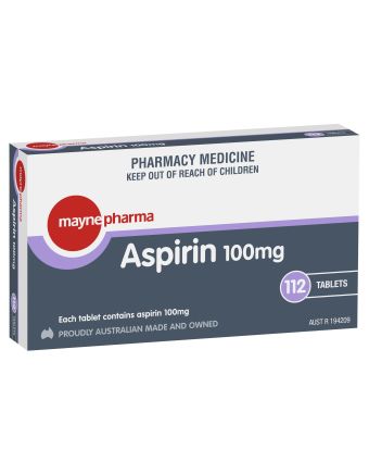 Mayne Aspirin 100mg 112 tablets