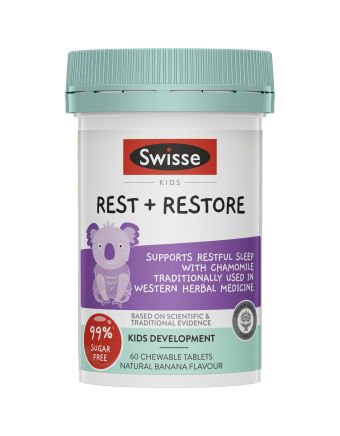 Swisse Kids Rest + Restore 60 Tablets