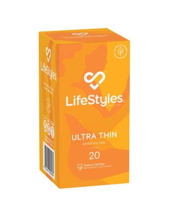 Lifestyles Ultra Thin Condoms 20 Pack